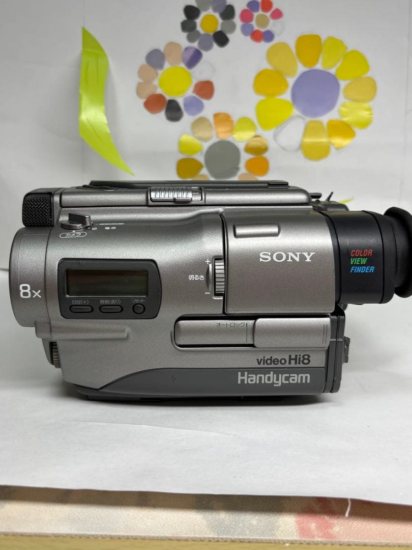 SONY CCD-TR1 handycam HI8 ビデオカメラ ジャンク - メルカリ