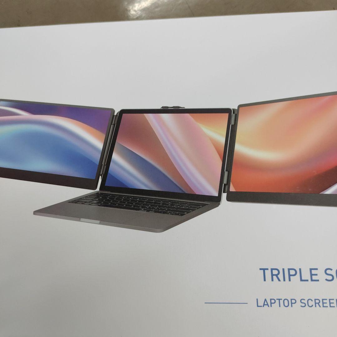 モバイルモニター 2画面 トリプルポータブルモニター 14インチ ノートパソコン JETAKU トリプルモニター モバイルモニター14インチ ディスプレイ