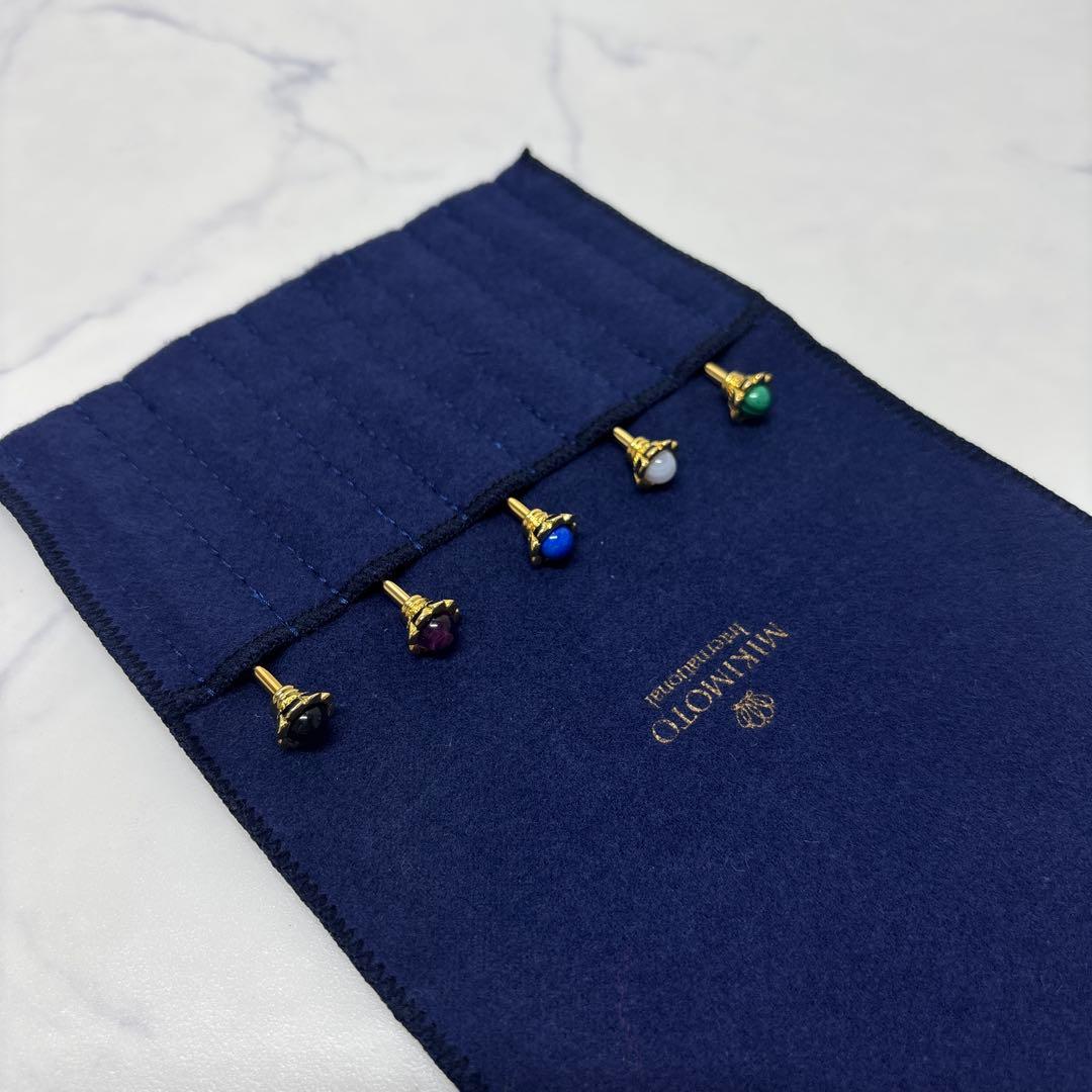 0401 ミキモト 半貴石 フルーツピック 希少 未使用 ※値下げ不可