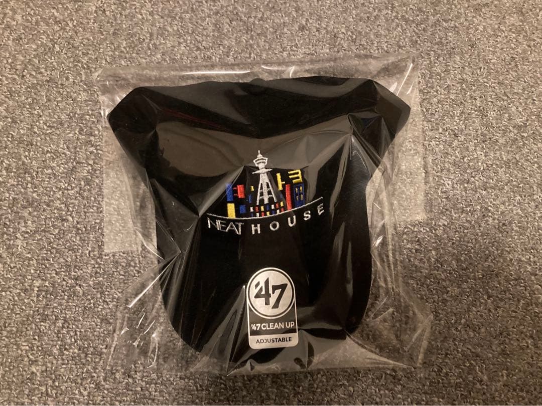 NEATニート 大阪 キャップ 黒 ブラック - メルカリ