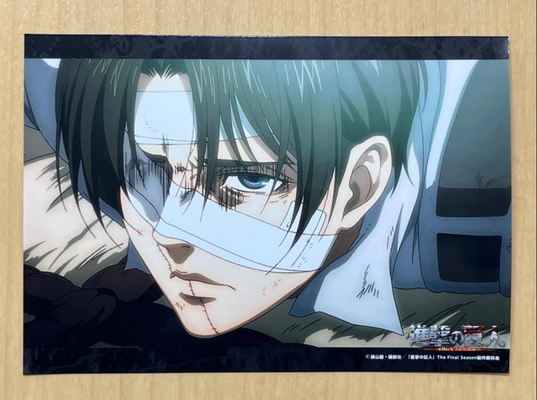 進撃の巨人 ブロマイド リヴァイ - メルカリ