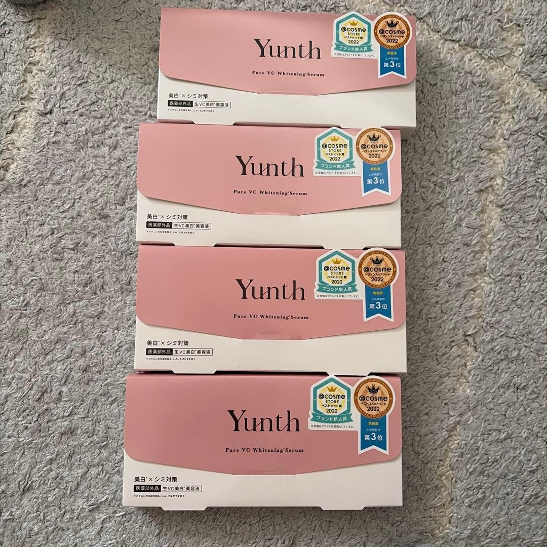 Yunth Pure VC Whitening Cream 4個セット Yunth Pure VC Whitening Cream 4個セット Yunth Pure VC Whitening