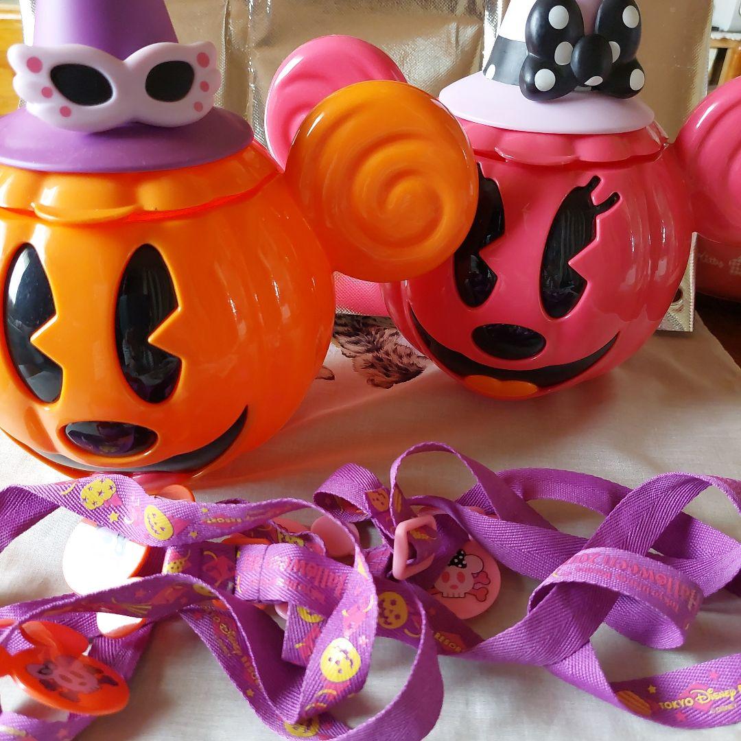 ディズニー ハロウィン ポップコーンバケット ミッキー&ミニー 2個