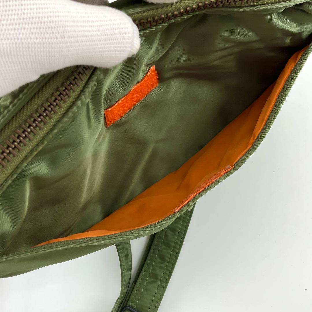 希少✨廃版】ポーター タンカー ショルダーバッグ ハーフムーン セージ