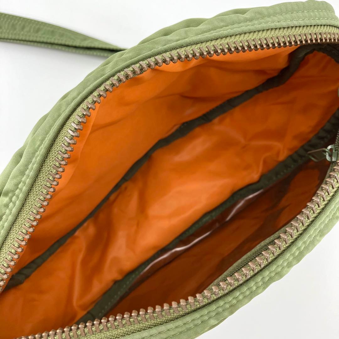 希少✨廃版】ポーター タンカー ショルダーバッグ ハーフムーン セージ