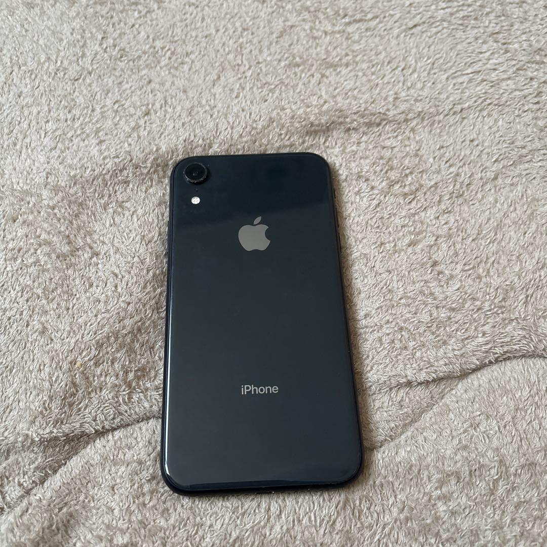 iPhone XR 128GB ブラック（箱付き）