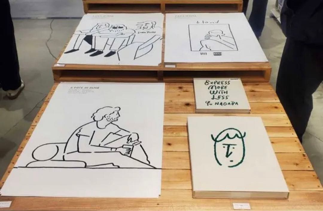 YU NAGABA A PIECE OF PAPER 長場雄 ポスター 3枚 - メルカリ