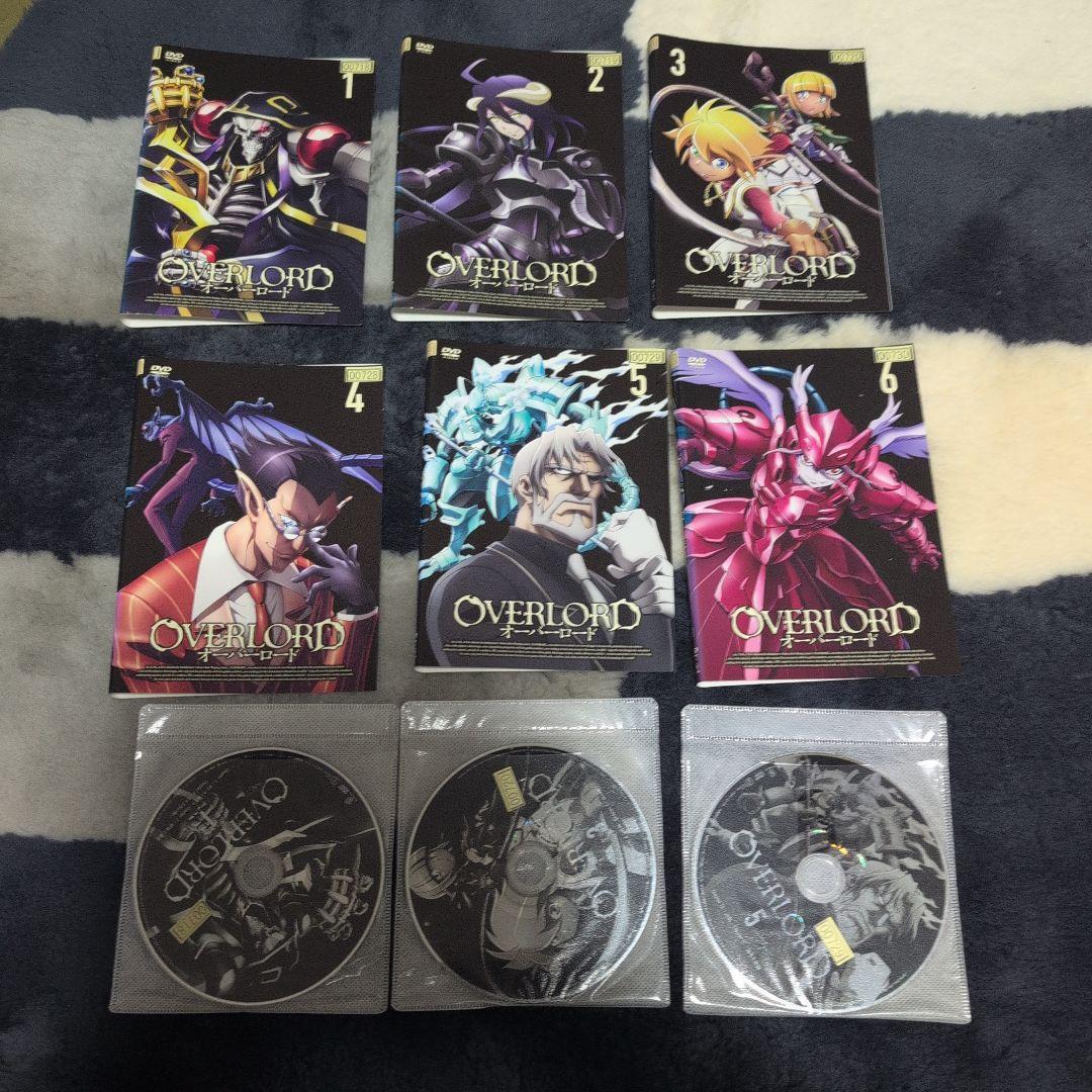 OVERLORD 1期+2期+3期全18巻 レンタル落ちDVD - メルカリ