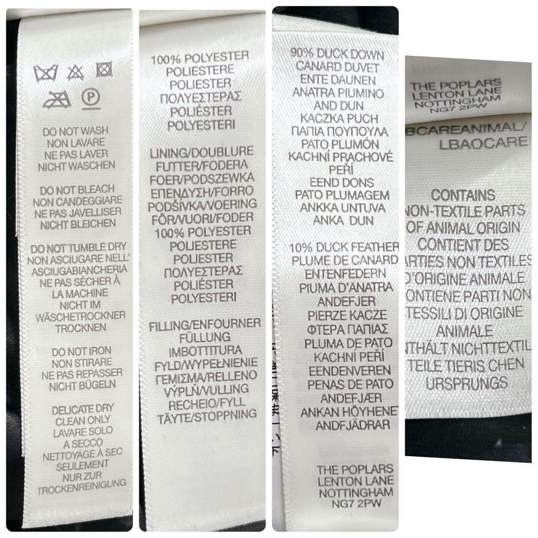 美品 ポールスミス 花柄 ダウンジャケット ハーフジップ プルオーバー