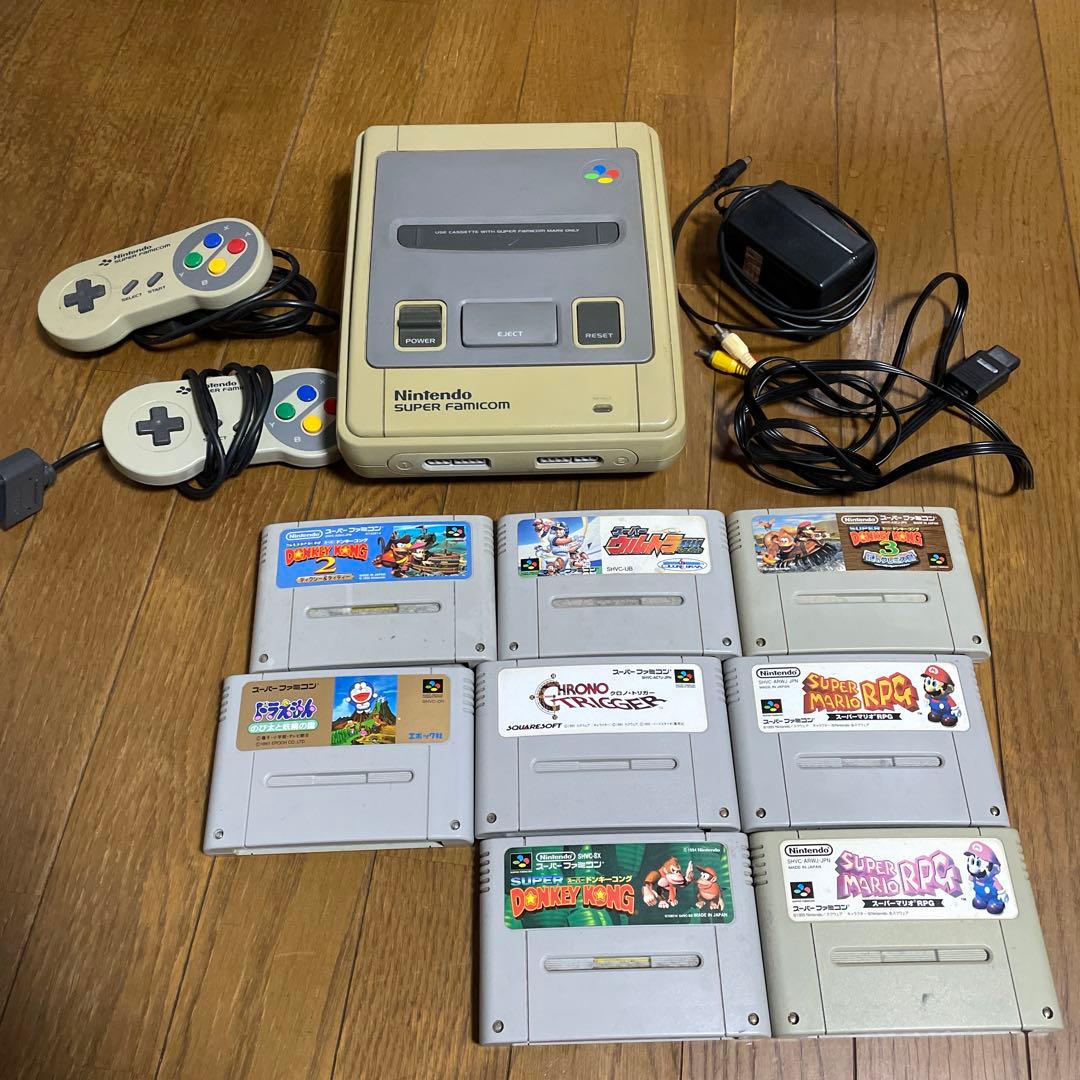 スーファミ本体 カセット7種 - メルカリ