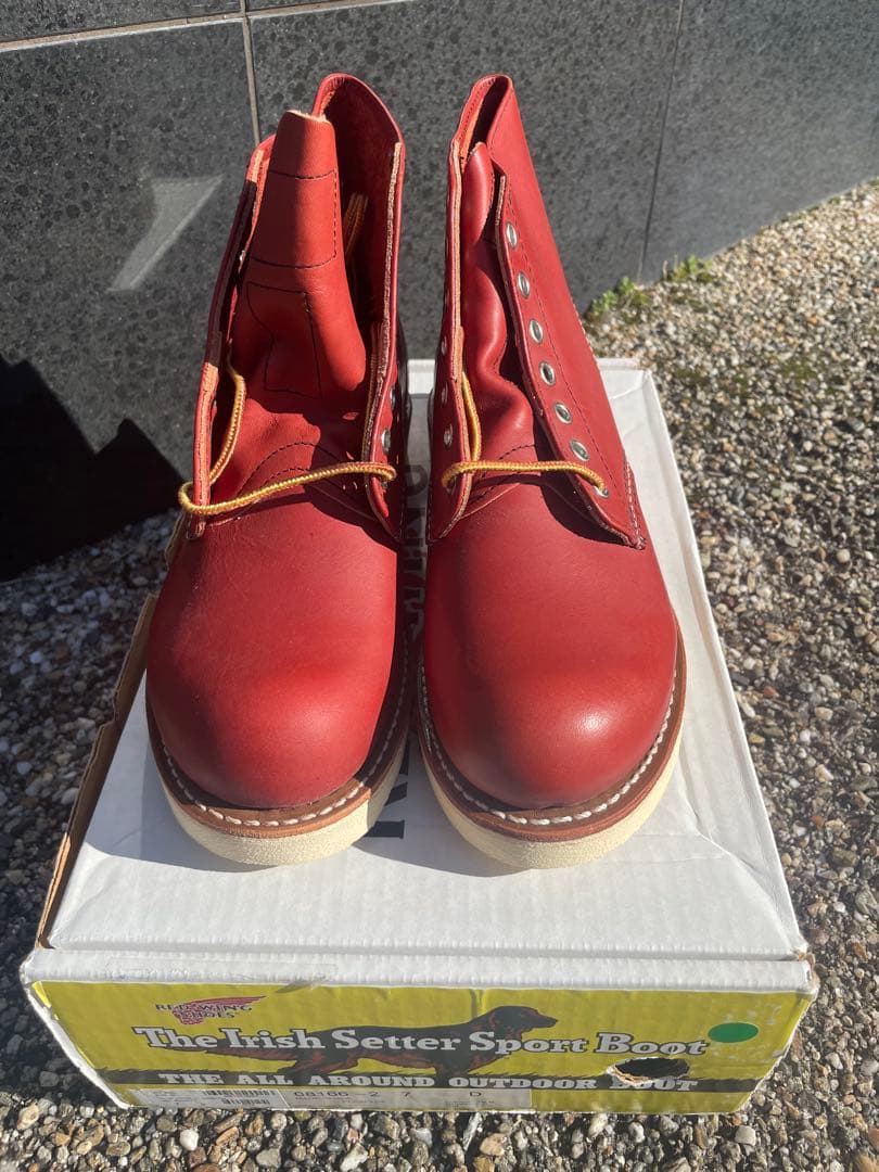 RED WING貴重 復刻犬タグ 8166 6inch アイリッシュセッター 1 - メルカリ