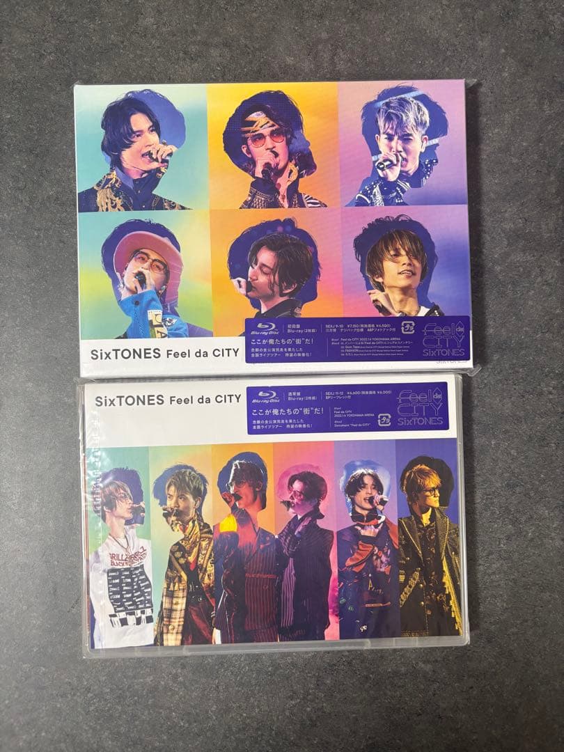 美品⭐︎SixTONES⭐︎Feel da CITY⭐︎Blu-ray2枚セット - メルカリ