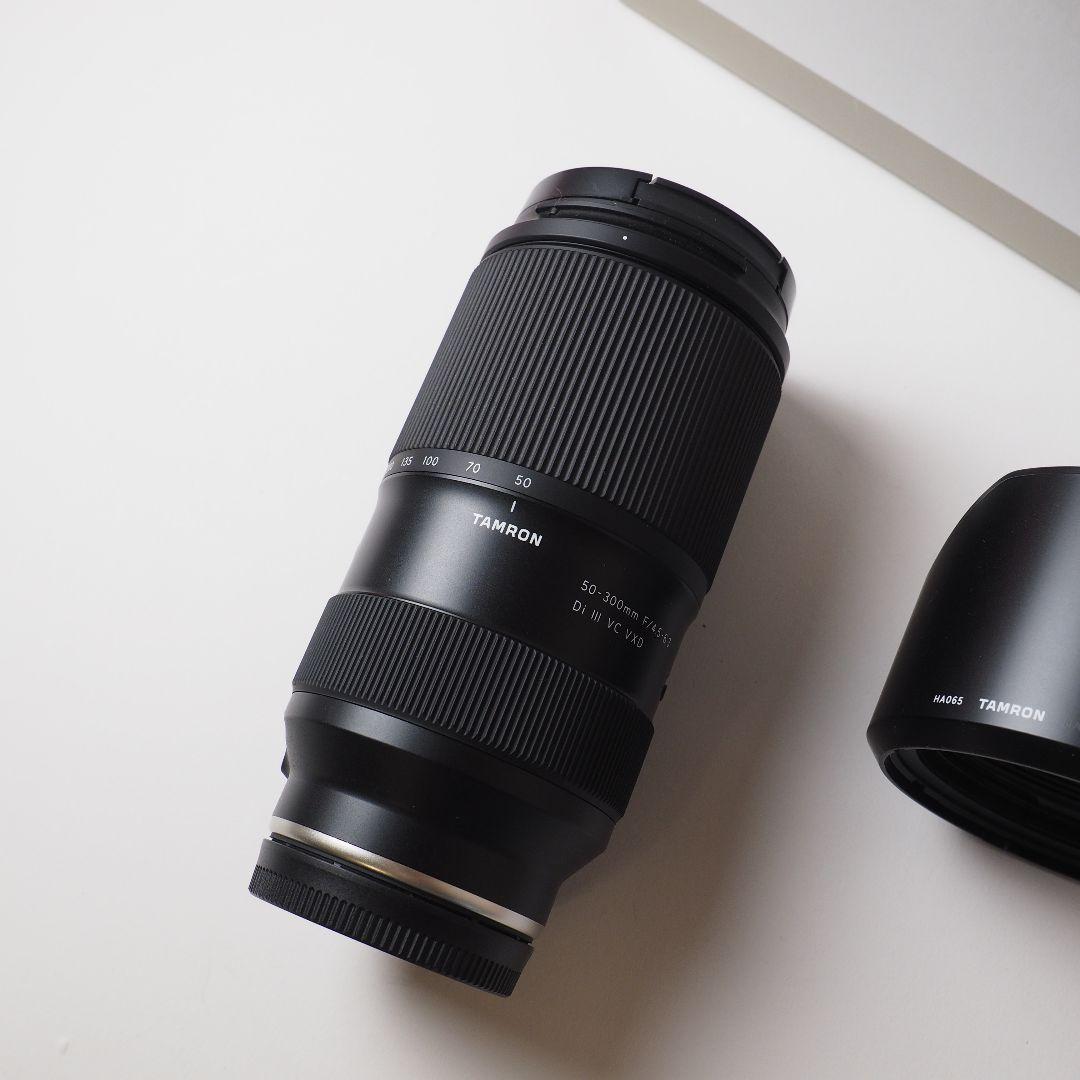 タムロン 50-300mm F/4.5-6.3 Di III VC VXD 美品