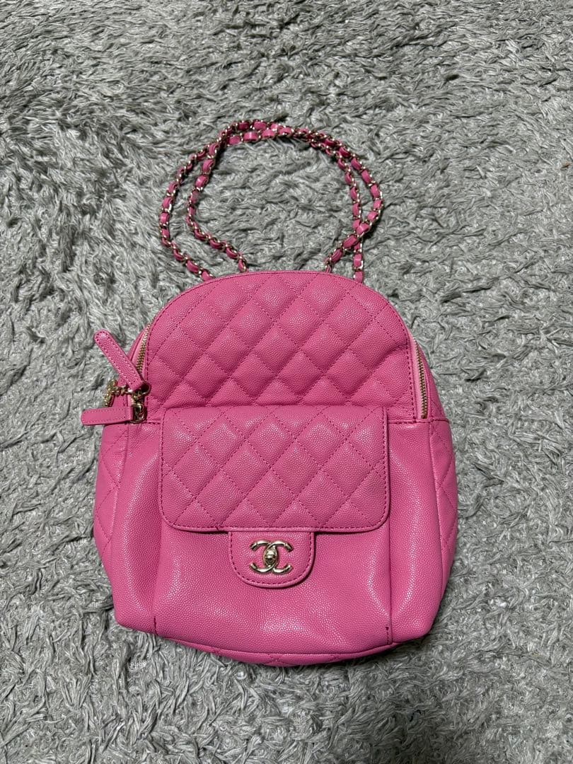 なつめ②シャネル　ピンク　2wayバッグ　ノベルティ シャネル ショルダーバッグ レディース ココマーク ピンク CHANEL