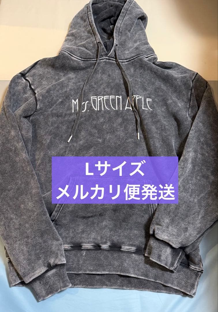 ミセス バベル フーディ Lサイズ 美品 メルカリ便発送 Mrs. GREEN APPLE バベルの塔 フーディ Lサイズ - メルカリ