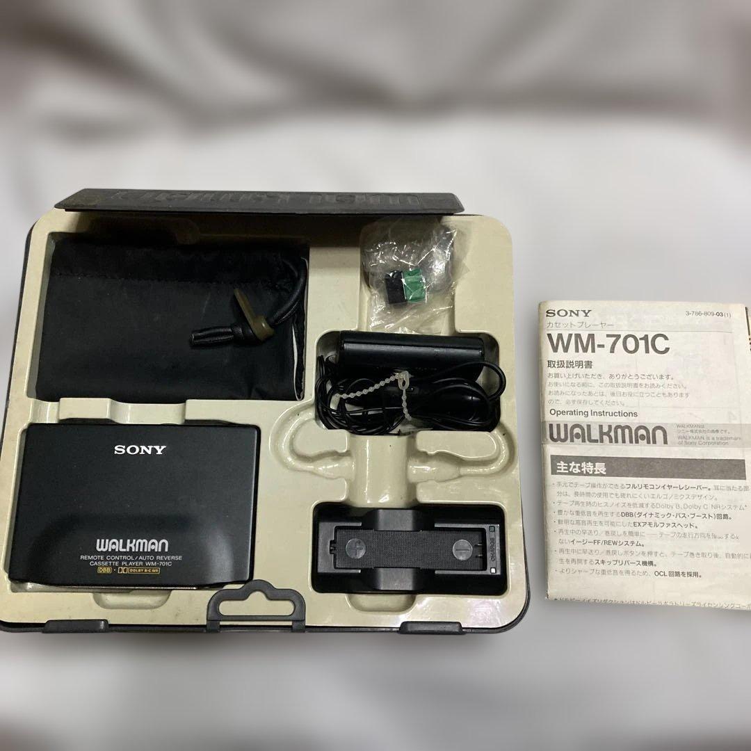 ジャンク品 SONY WM-701C カセットプレーヤー SONY WM-701C WALKMAN ウォークマン カセットプレーヤー - メルカリ