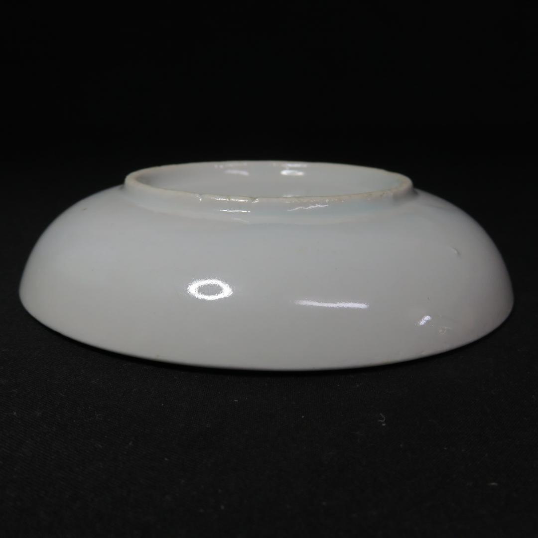 小皿 取り皿 5枚 富貴長春 色絵 赤絵 歪み 窯傷 江戸 明治 - メルカリ