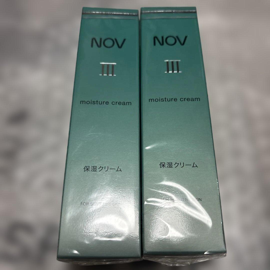 NOV III moisture cream 2個セット　フェイスクリーム Ⅲ モイスチュアクリーム｜NOVの使い方を徹底解説 - 敏感肌におすすめ