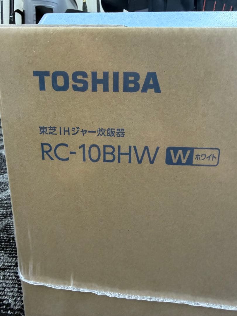 TOSHIBA RC-10BHW IHジャー炊飯器 1.0L（ホワイト）25年製