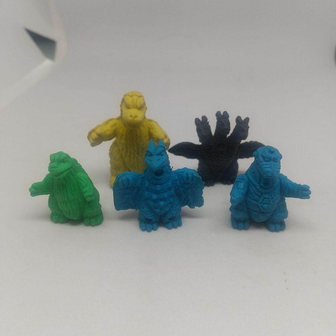 当時モノ ゴジラ 怪獣消しゴム 5個セット - メルカリ