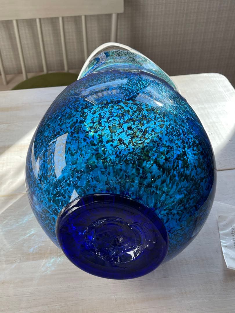 琉球ガラス 大城尚也作 美術品 - メルカリ