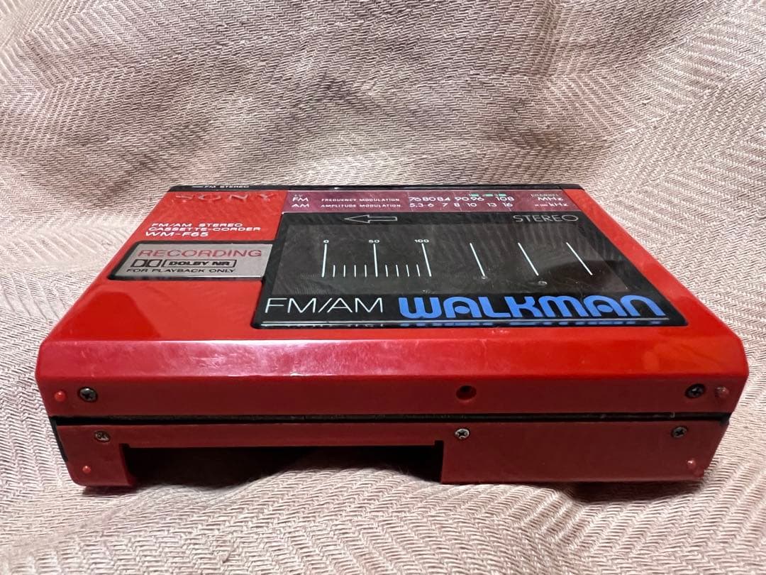 SONY FM/AM ステレオ カセット ウォークマン WM-F65 - メルカリ
