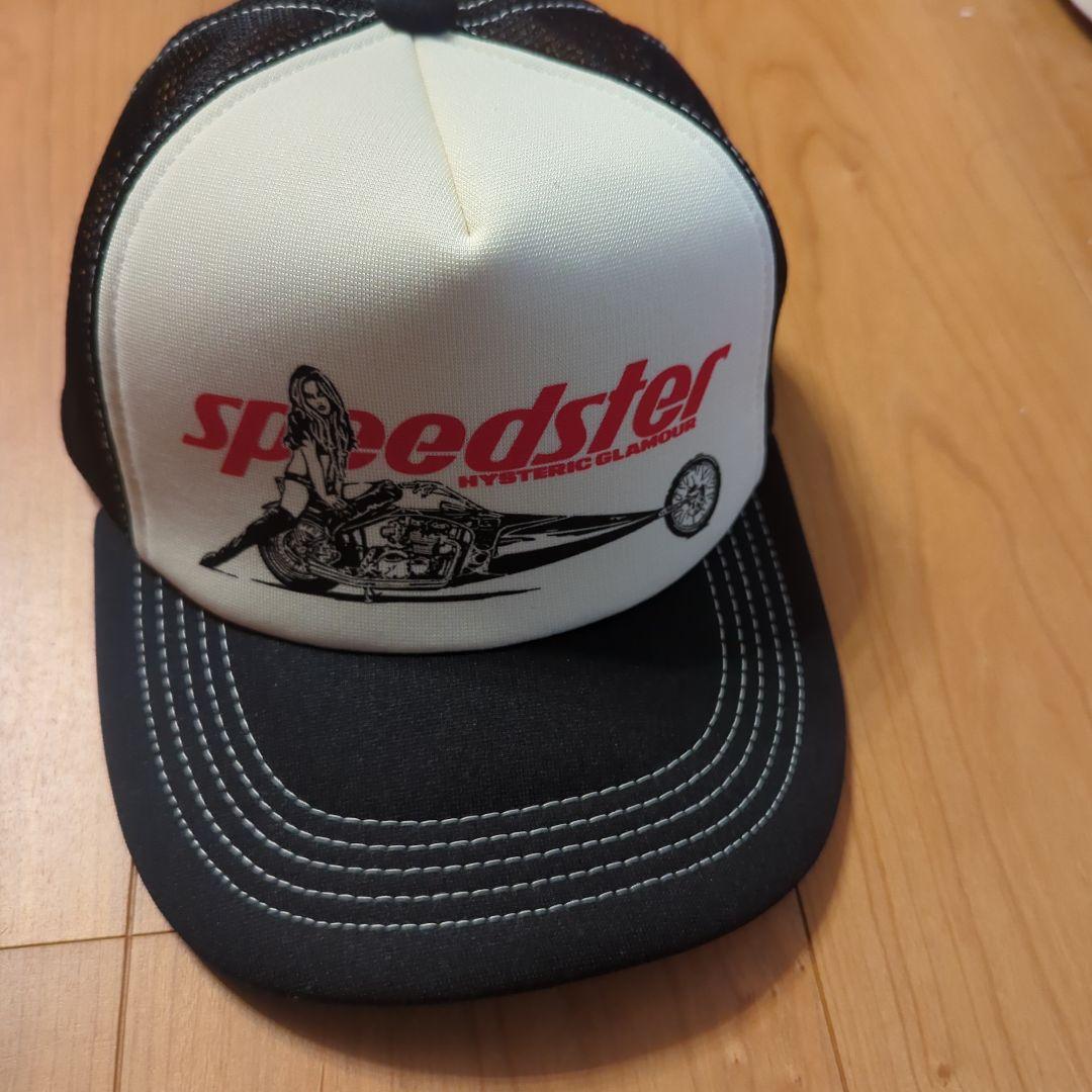 ヒステリックグラマー スピードスター キャップ ブラック - メルカリ