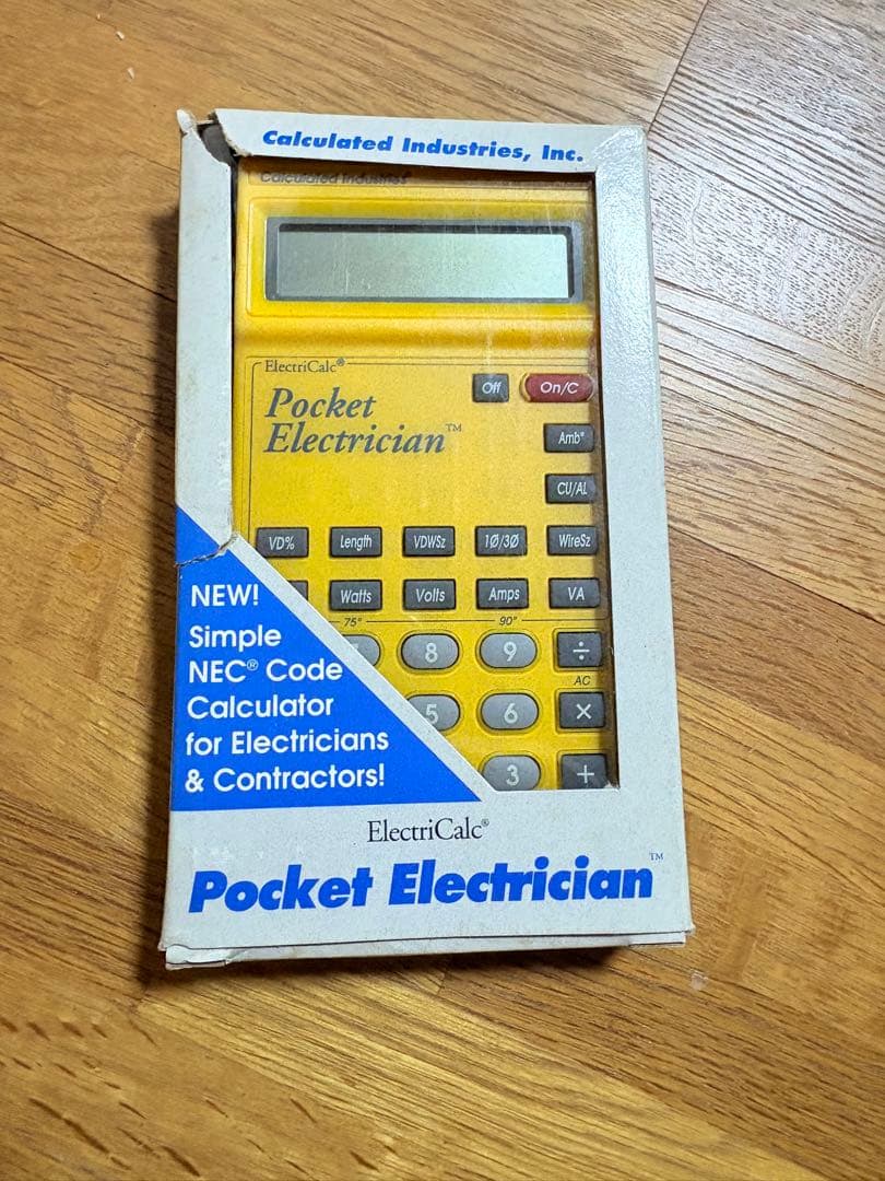 その他 Calculated Industries Pocket Electrician CALCULATED INDUSTRIES, LCD, 8 Digits Displayed, Electrical