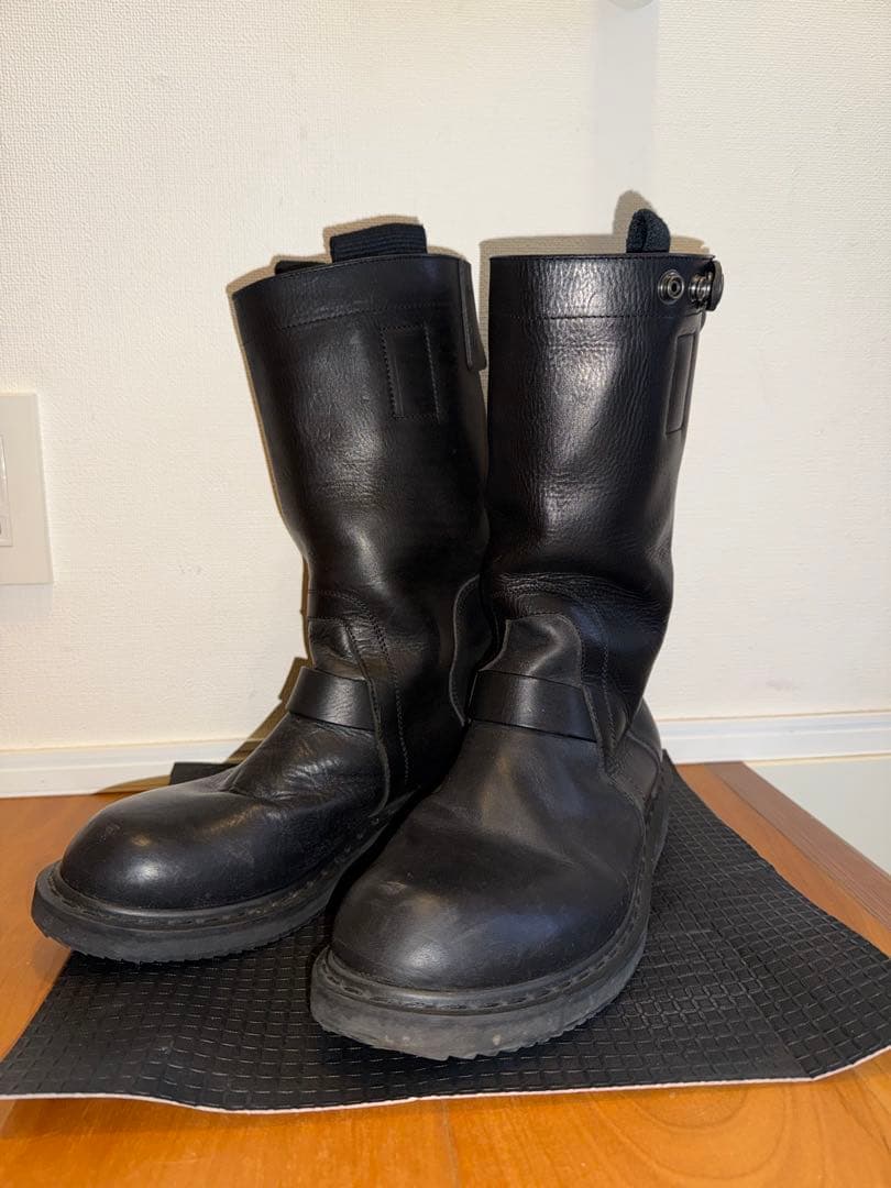Rick Owens レザーブーツ 41 楽天市場】Rick Owens(リックオウエンス) サイズ:41 LEATHER KISS