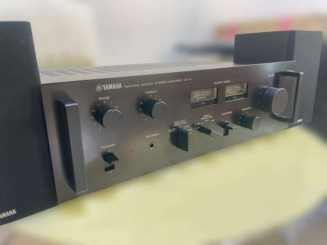 き*げ様 YAMAHA CA-V1　プリメインアンプ　昭和のレトロなオーディオ き*げ様 YAMAHA CA-V1 プリメインアンプ 昭和のレトロなオーディオ き