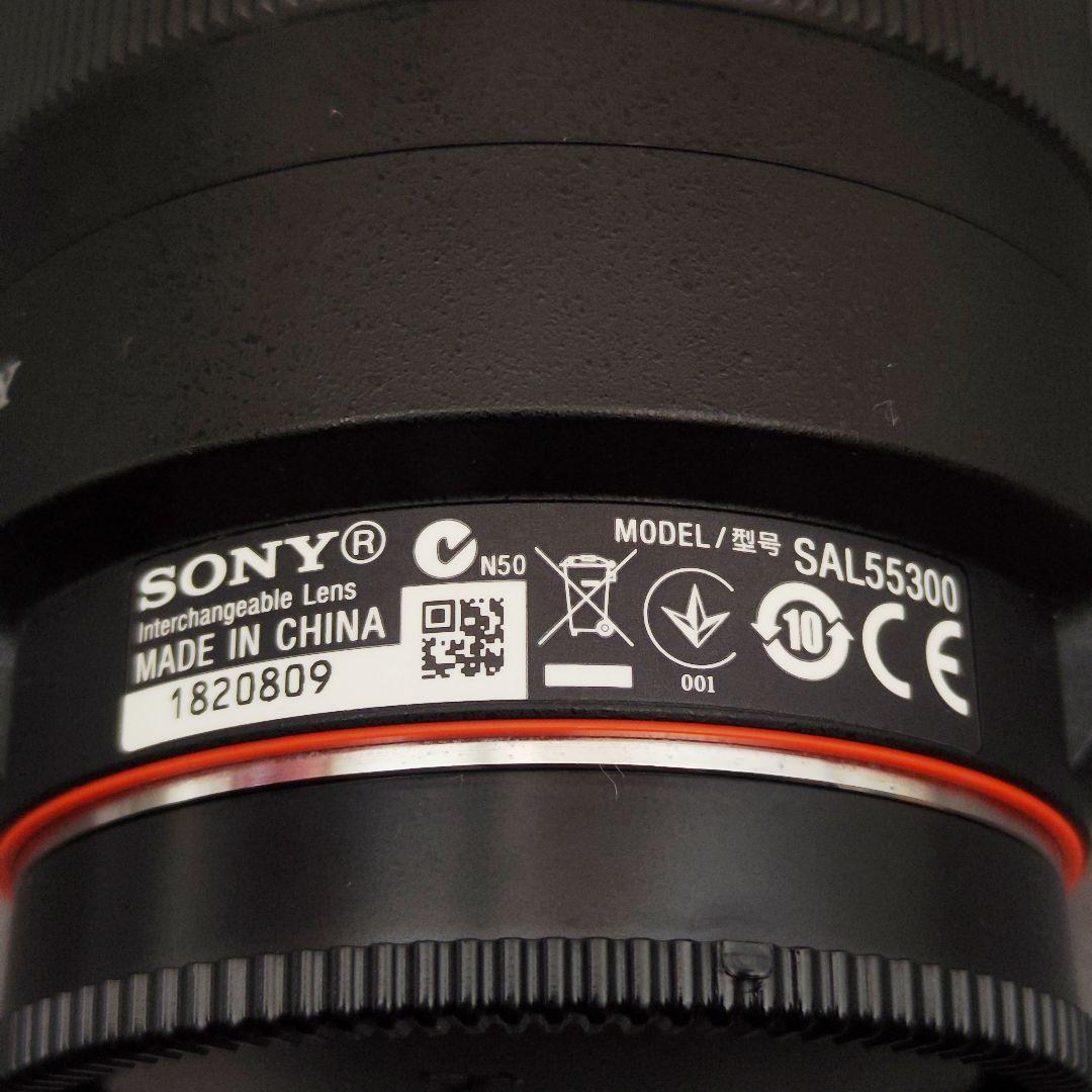 レンズ(ズーム) SONY DT 55-300mm F4.5-5.6 SAM SAL55300