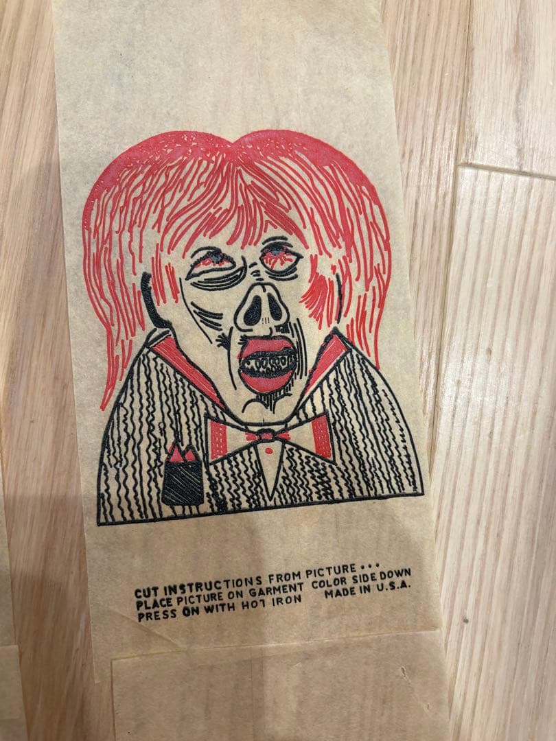 60s 転写 転写シート 山田蓮 オモシーチャンネル ヴィンテージ - メルカリ