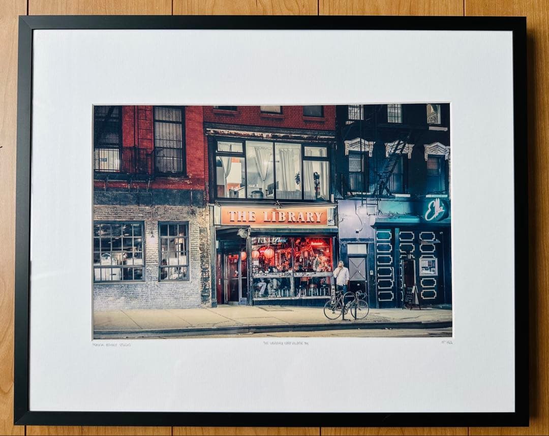 ☆値下げ！3枚セット／額縁付】Yellow Korner x New York