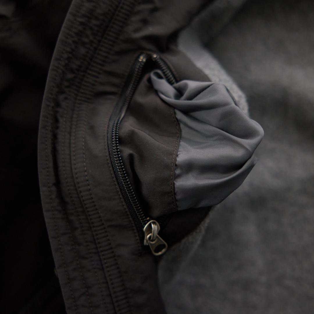 激レア胸刺繍なし L.L.Bean ウォームアップジャケット ブラック L