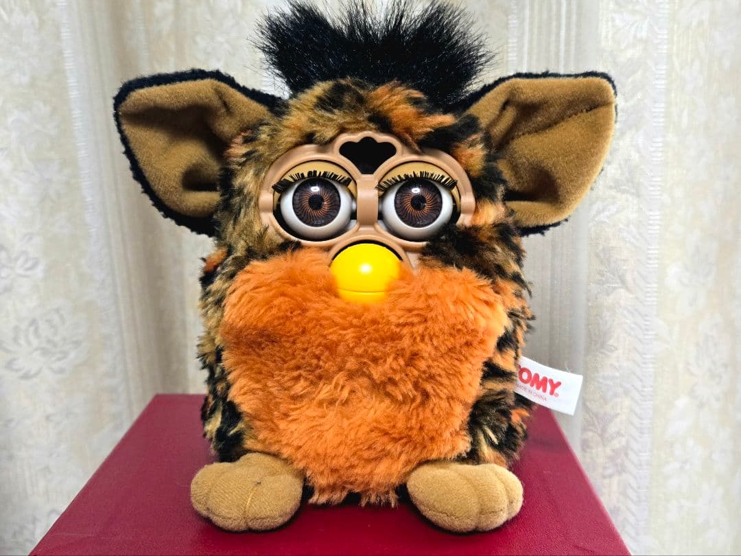 【レア】ファービー ぬいぐるみ ヒョウ柄 レオパード 初期 1998 TOMY 2026年最新】ファービー ヒョウ柄の人気アイテム - メルカリ