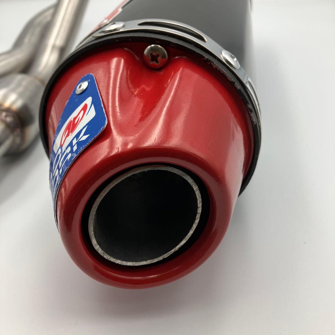 CRF230F PROTORK パワーコア2 フルエキゾースト マフラー赤／黒 - メルカリ