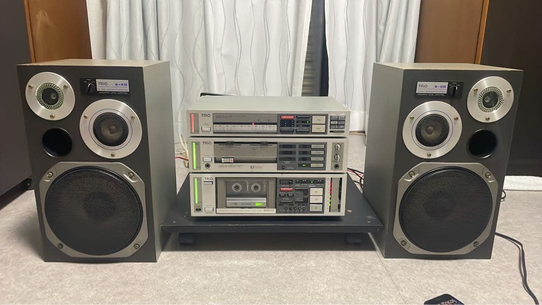 TRIO A-9D, X-9RD ,T9D, S-9Dコンポ シルバー/グレー Yahoo!オークション - TRIO/トリオ P-5D/T-9D/A-9D/X-9RD/SRM-5D/S-9D