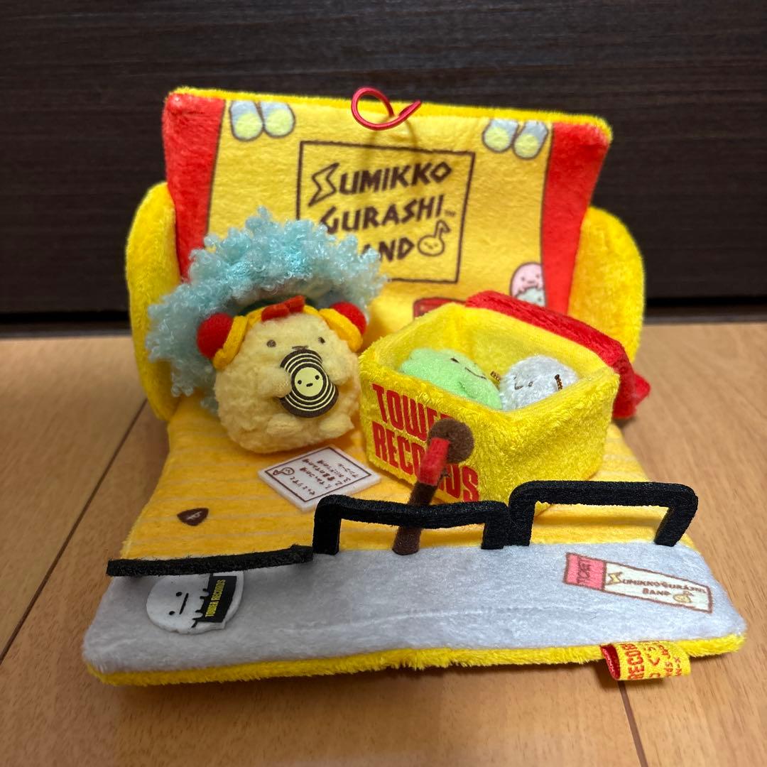 美品　レア　すみっコぐらし　てのりぬいぐるみ　タワーレコード　えびふらいのしっぽ 美品 レア すみっコぐらし てのりぬいぐるみ タワーレコード えびふら