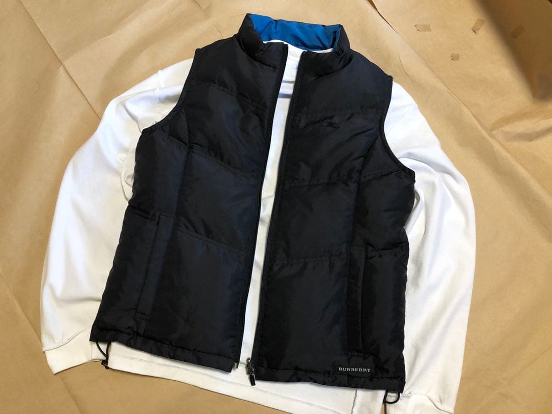 BURBERRY GOLF バーバリー ダウンベスト リバーシブル 三陽商会
