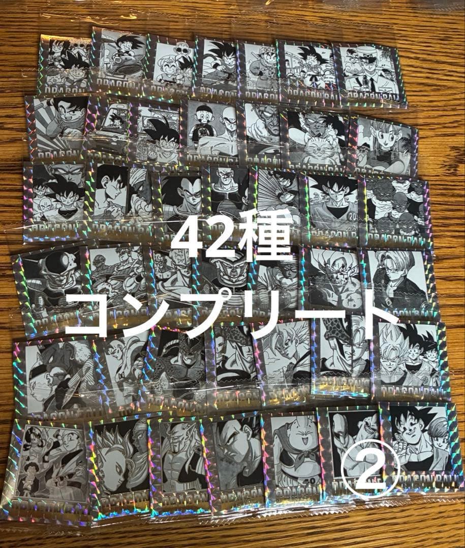 ドラゴンボール ウエハース 40周年記念 全42種類 コンプ - メルカリ