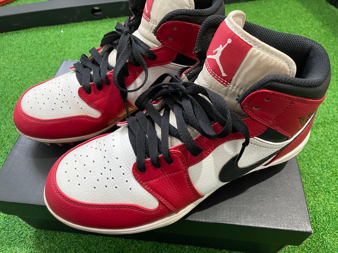 ナイキ ポイントスパイク Air Jordan 1 Retro MCS 野球 日本未発売】 ナイキ ジョーダン 野球 スパイク Jordan 1 Retro MCS