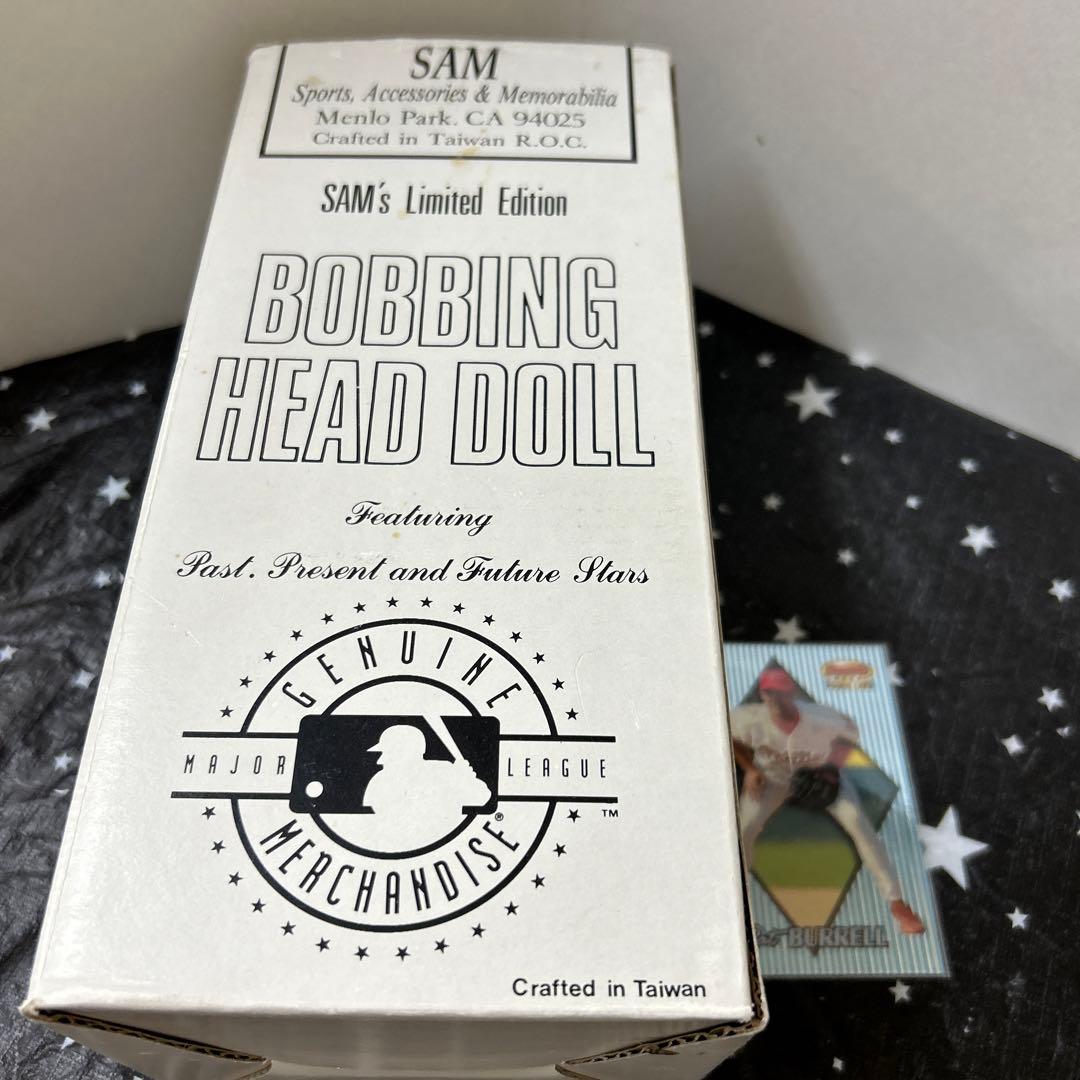 MLB SAM's Bobbling Head Doll 1995 カルリプケン - メルカリ