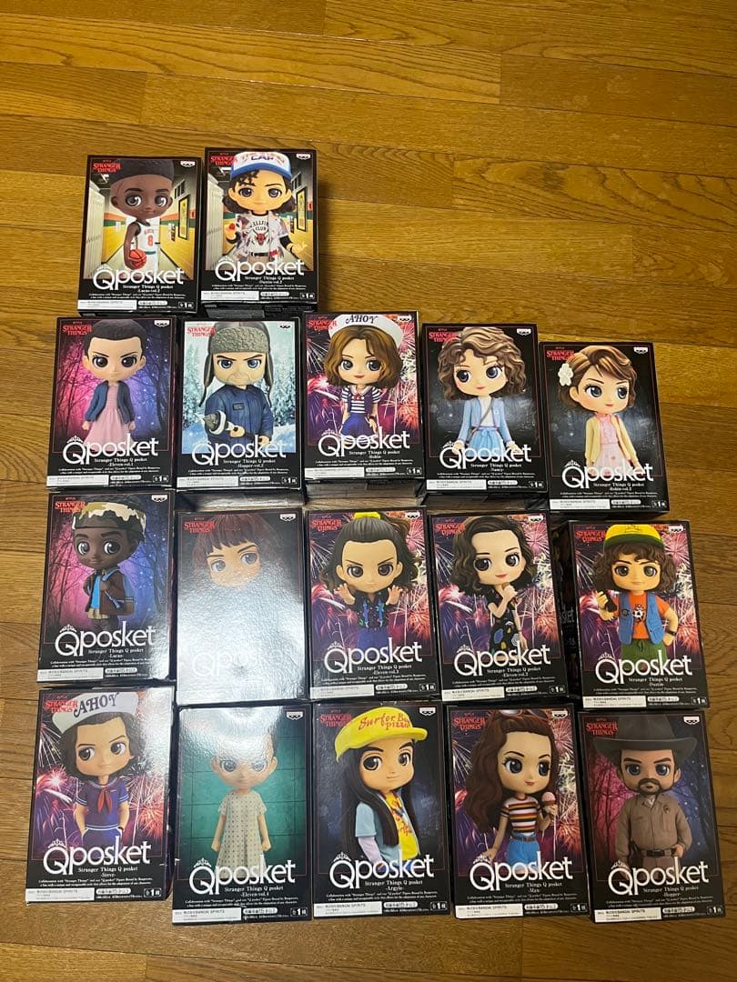 ストレンジャーシングス Qposket フィギュア 17体セット - メルカリ