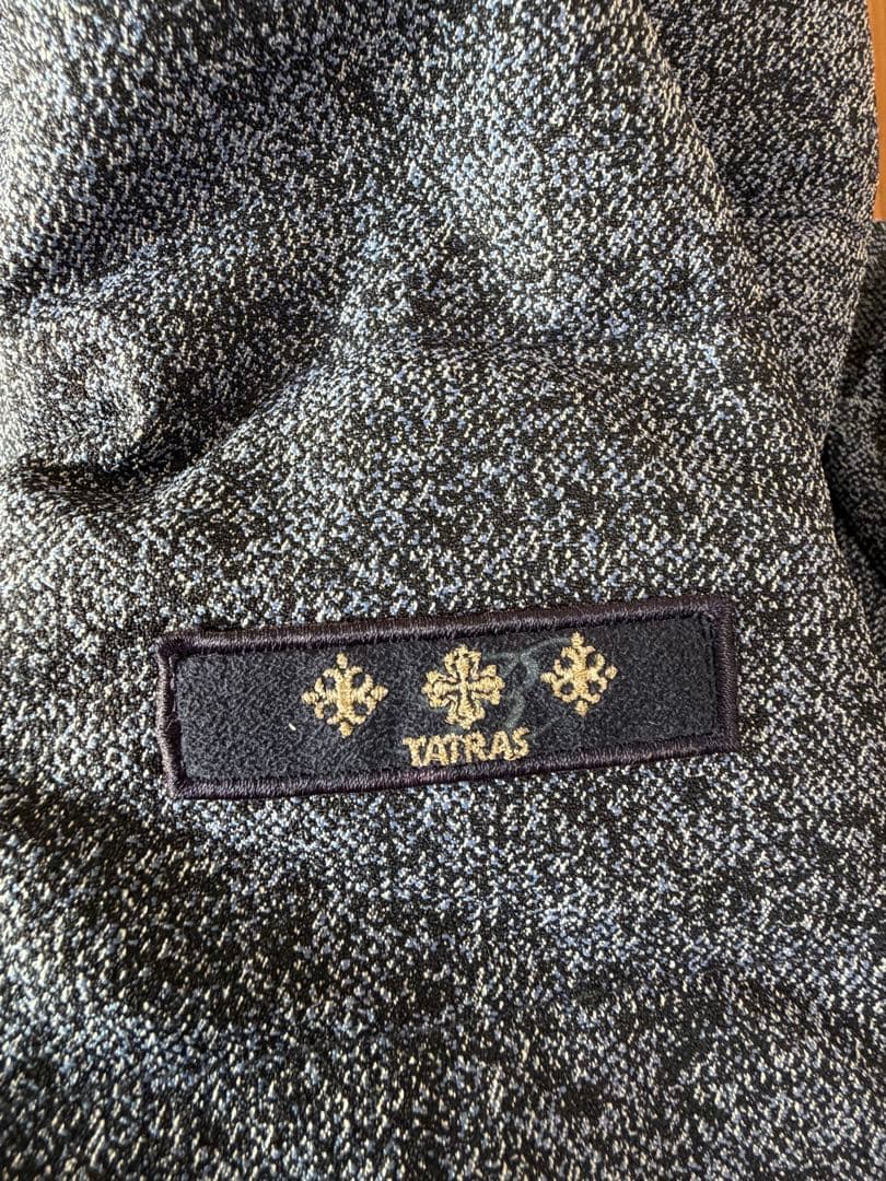 H*M様 【値下げ】【希少】TATRAS ダウンジャケット 高品質 TATRAS (タトラス) フードロゴ マット素材 ショートダウンジャケット