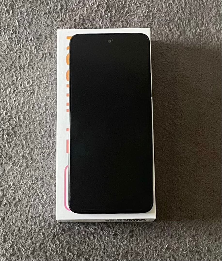 Redmi 12 5G ブラッSIMフリー 充電ケーブル箱付き