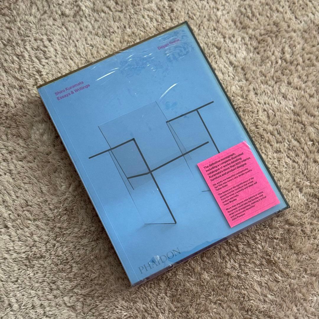 未開封品 倉俣史朗 アートブック phaidon 内田繁 ポストモダン 2013 アクリルボックスに入った倉俣史朗の書籍「Shiro Kuramata」が再版され