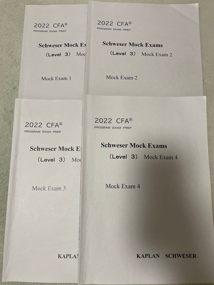 CFA Level3) 2022年合格目標 TAC講座フルセット - メルカリ