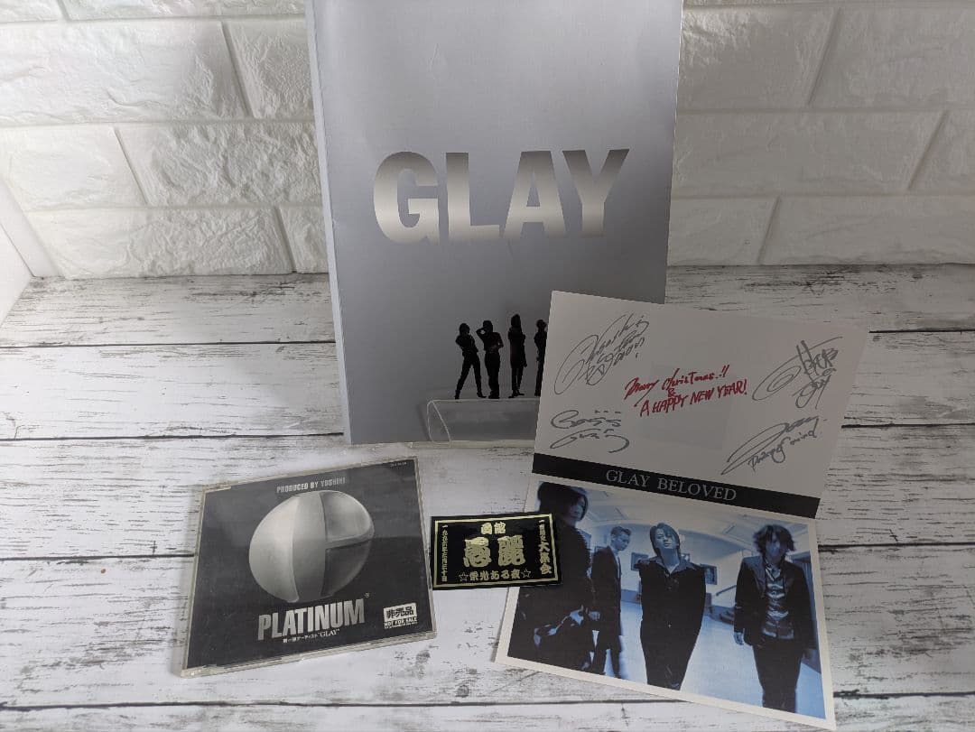 GLAY非売品レアグッズ GLAY過去非売品グッズ6種セットの通販 by dope's shop｜ラクマ