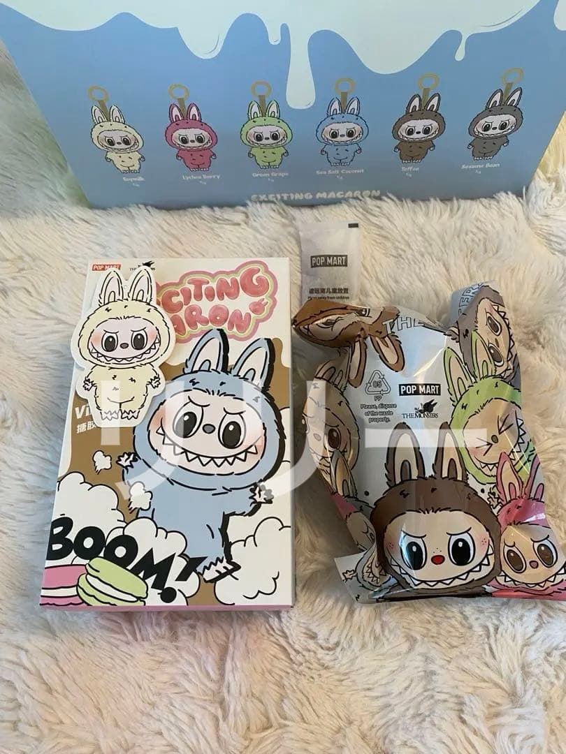 正規品 POPMART ラブブ マカロン Soymilk Toffee 2点 - メルカリ