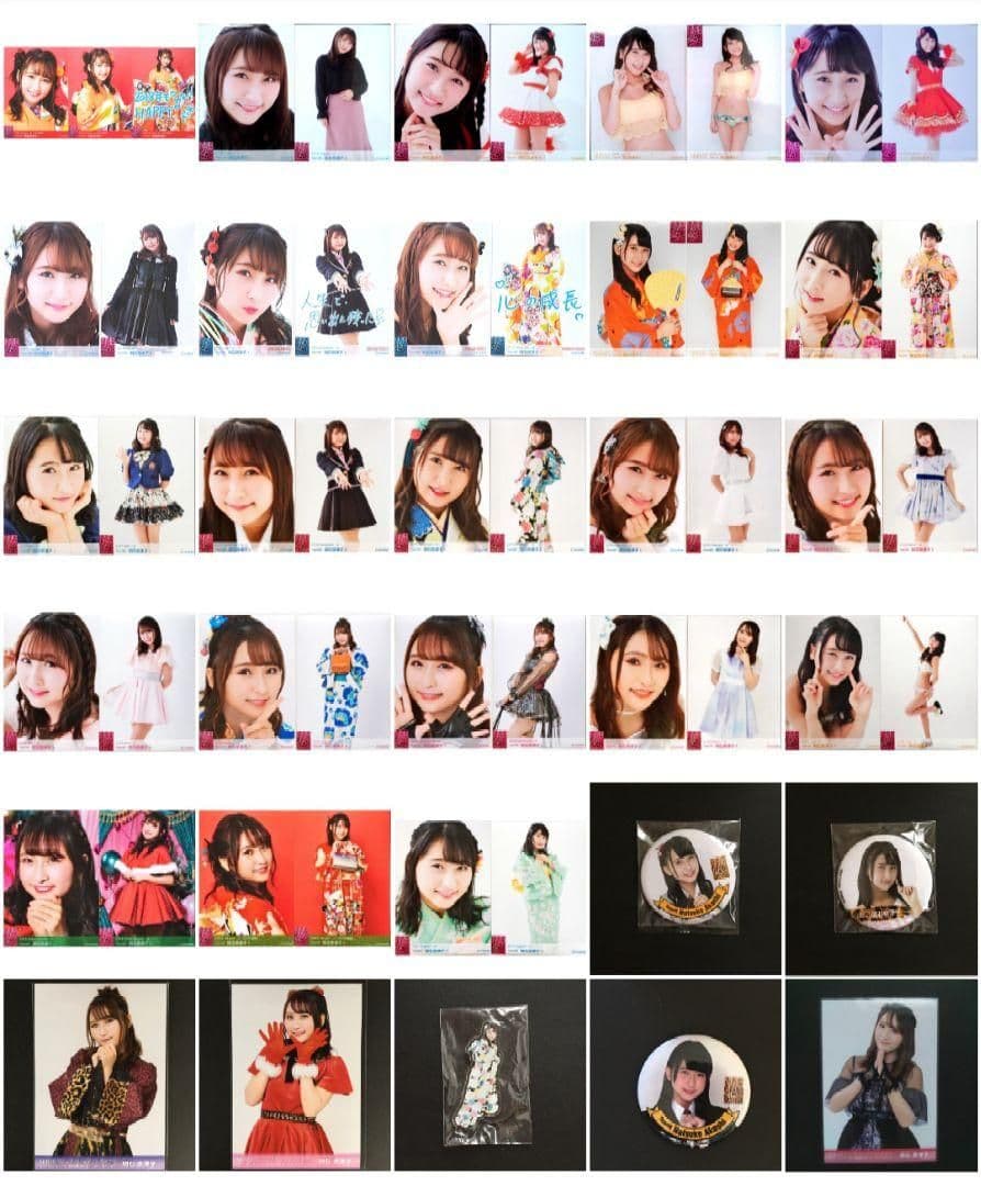 NMB48 明石奈津子 生写真 グッズセット